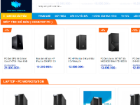 Website shop máy tính, laptop, có sẵn 700 sản phẩm full tính năng, tải về cài đặt dùng được ngay